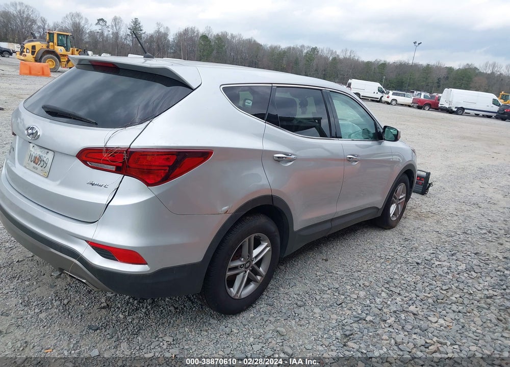 2018 HYUNDAI SANTA FE SPORT 2.4L VIN: 5XYZT3LB8JG510413