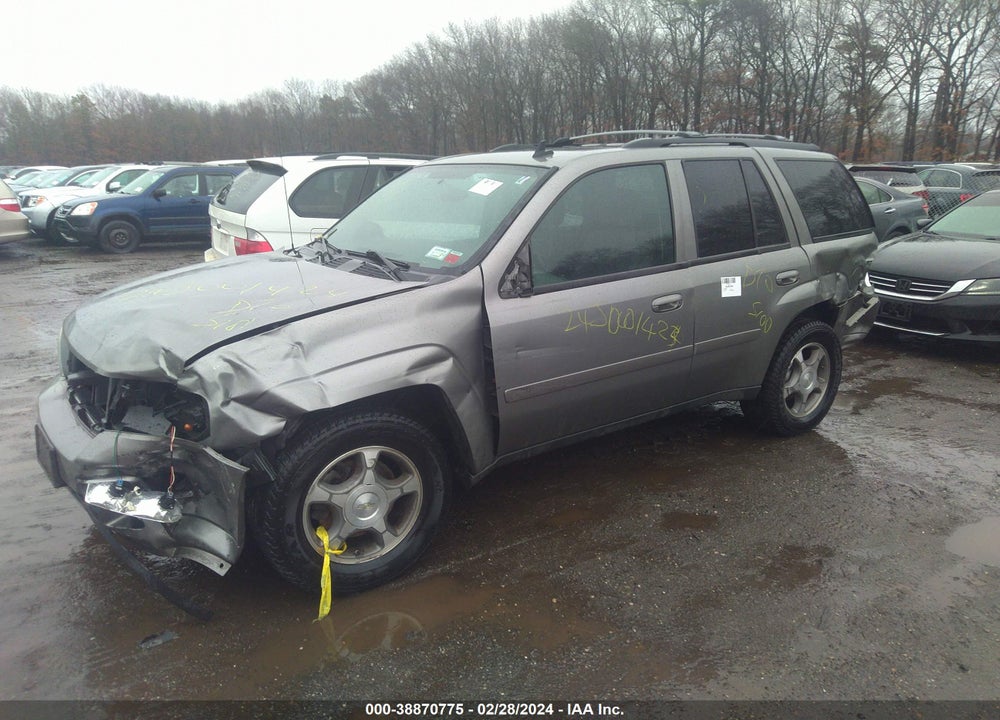 2008 CHEVROLET TRAILBLAZER LT VIN: 1GNES13M582181110