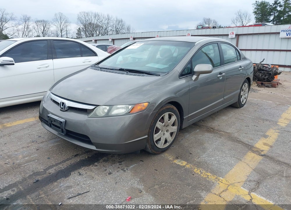 2006 HONDA CIVIC LX VIN: 1HGFA16576L136781