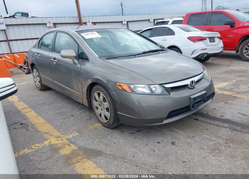 2006 HONDA CIVIC LX VIN: 1HGFA16576L136781