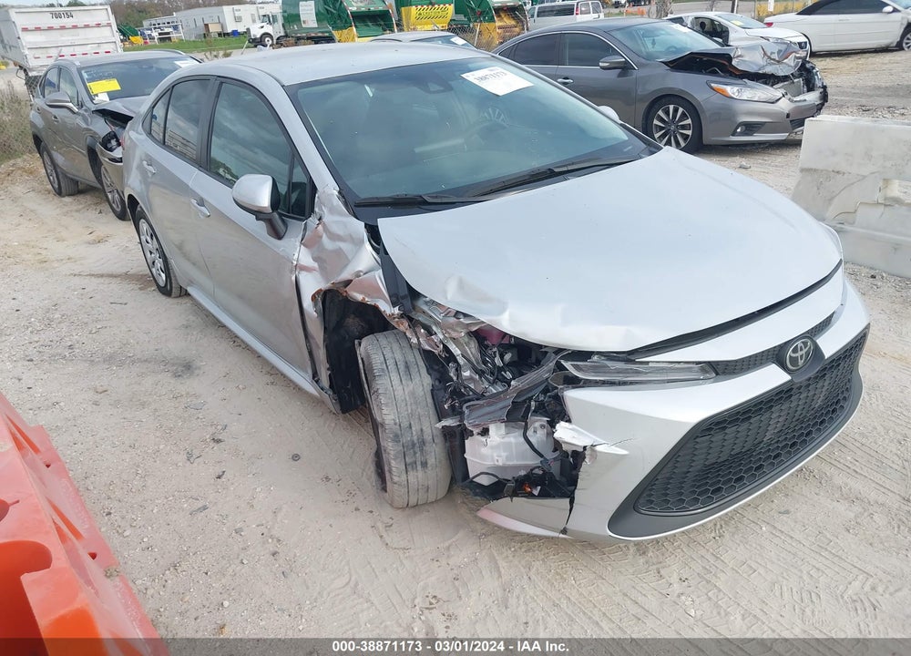 2022 TOYOTA COROLLA LE VIN: 5YFEPMAE1NP360989