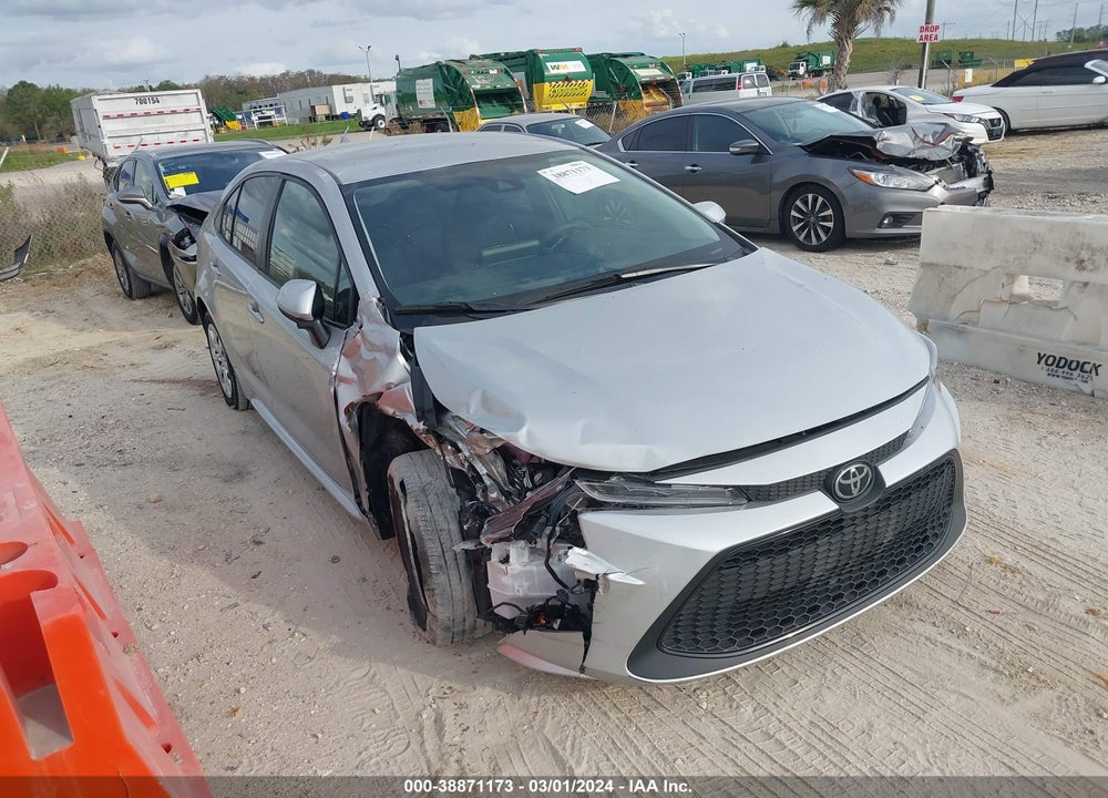 2022 TOYOTA COROLLA LE VIN: 5YFEPMAE1NP360989
