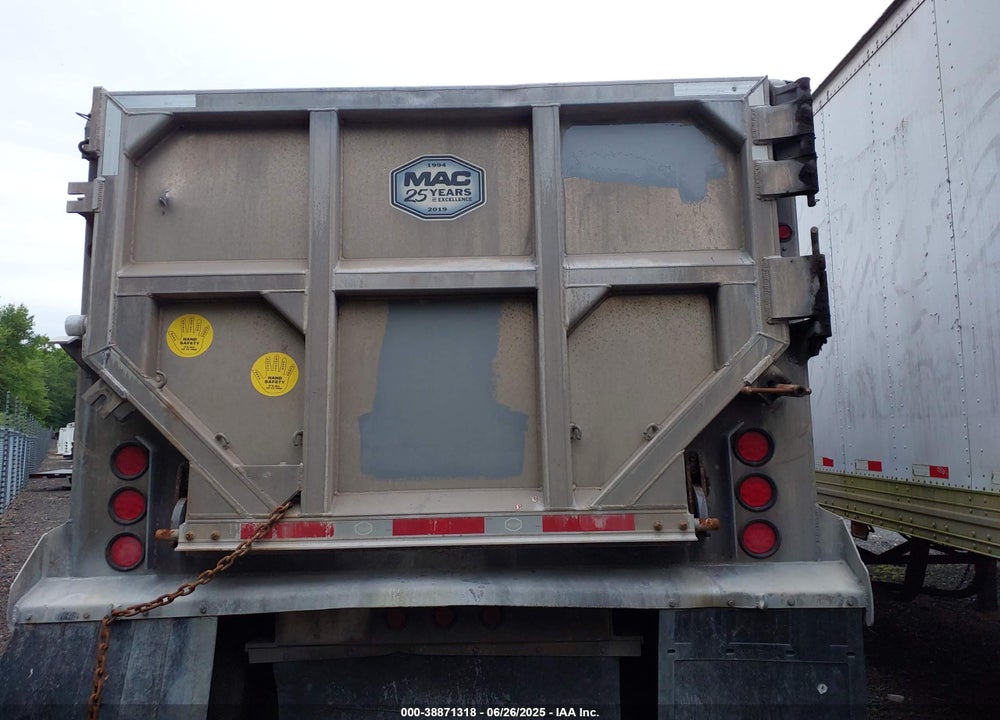 2020 MAC TRAILER MFG DUMP TRAILER VIN: 5MADN3823LK056476
