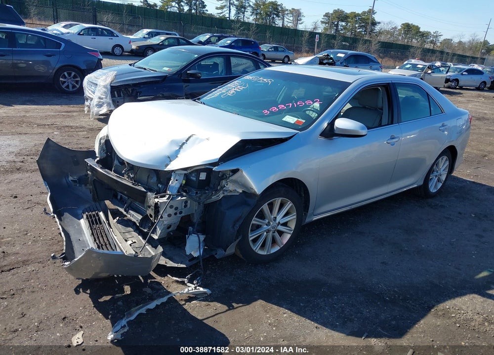 2012 TOYOTA CAMRY XLE VIN: 4T4BF1FK4CR225106