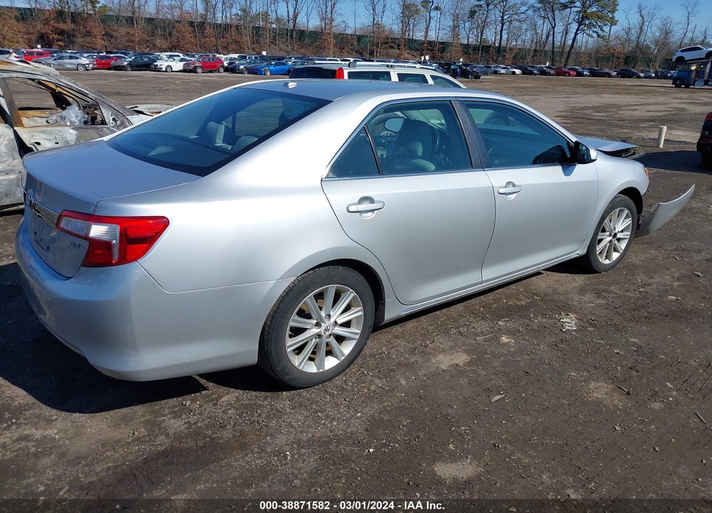 2012 TOYOTA CAMRY XLE VIN: 4T4BF1FK4CR225106