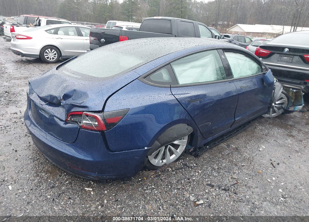 2023 TESLA MODEL 3 REAR-WHEEL DRIVE VIN: 5YJ3E1EA7PF680495