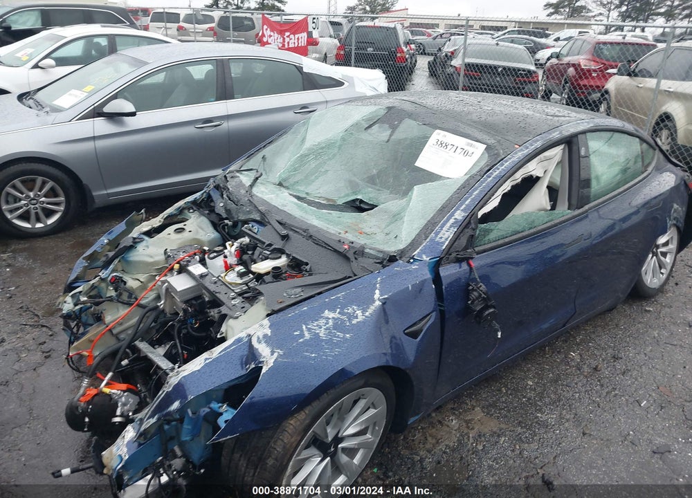 2023 TESLA MODEL 3 REAR-WHEEL DRIVE VIN: 5YJ3E1EA7PF680495