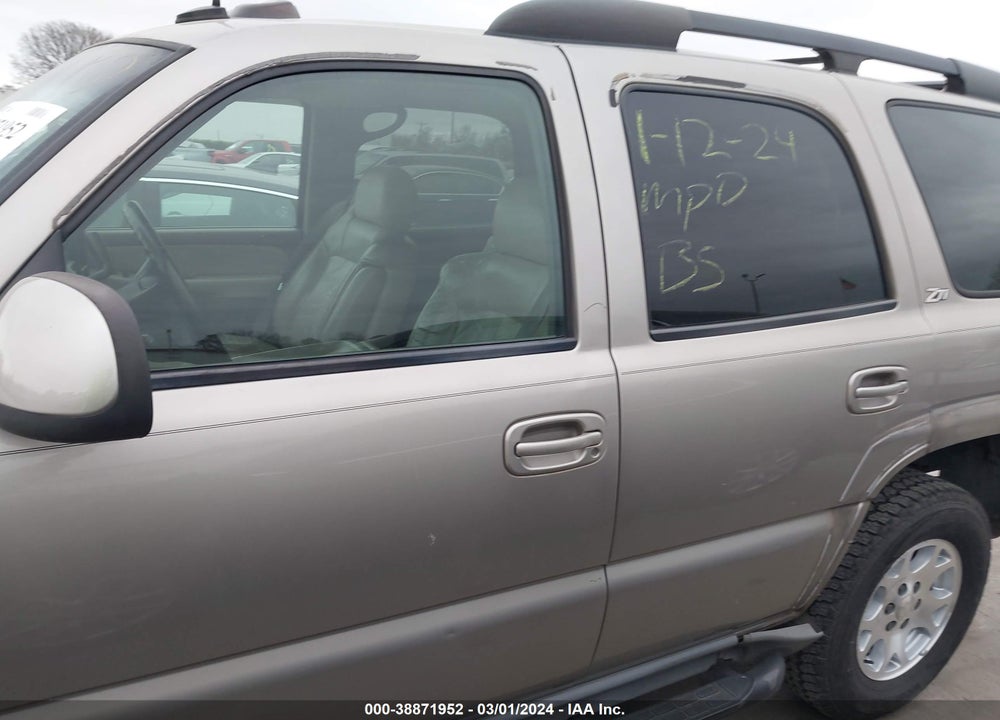 2002 CHEVROLET TAHOE Z71 VIN: 1GNEK13Z72R320471
