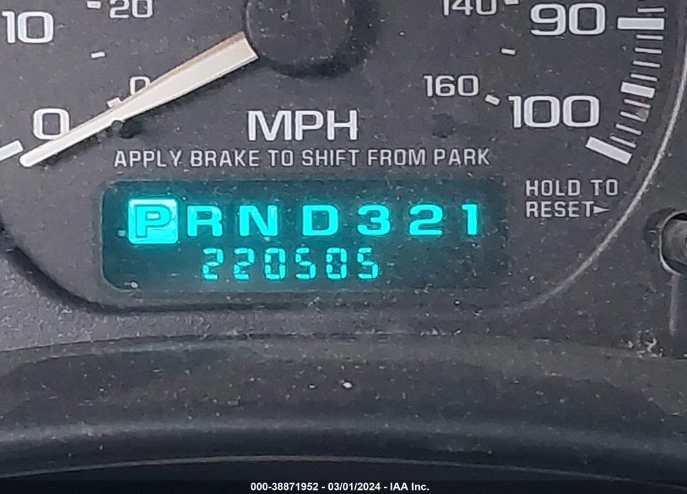 2002 CHEVROLET TAHOE Z71 VIN: 1GNEK13Z72R320471