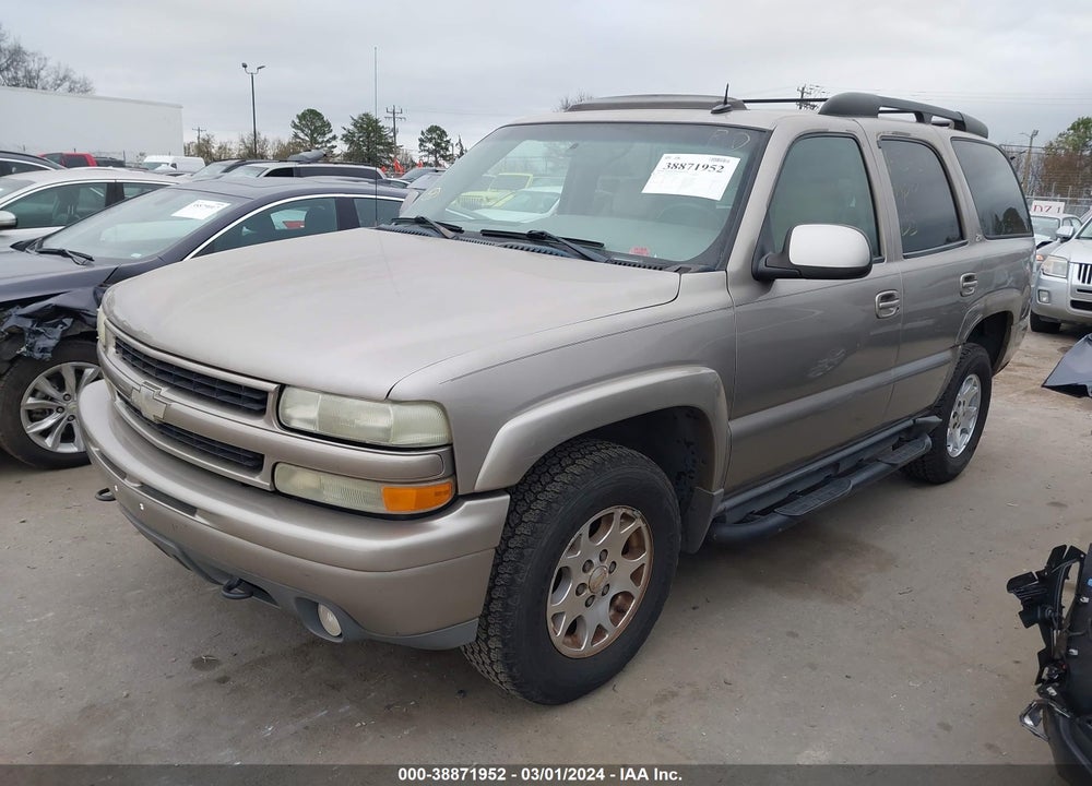 2002 CHEVROLET TAHOE Z71 VIN: 1GNEK13Z72R320471
