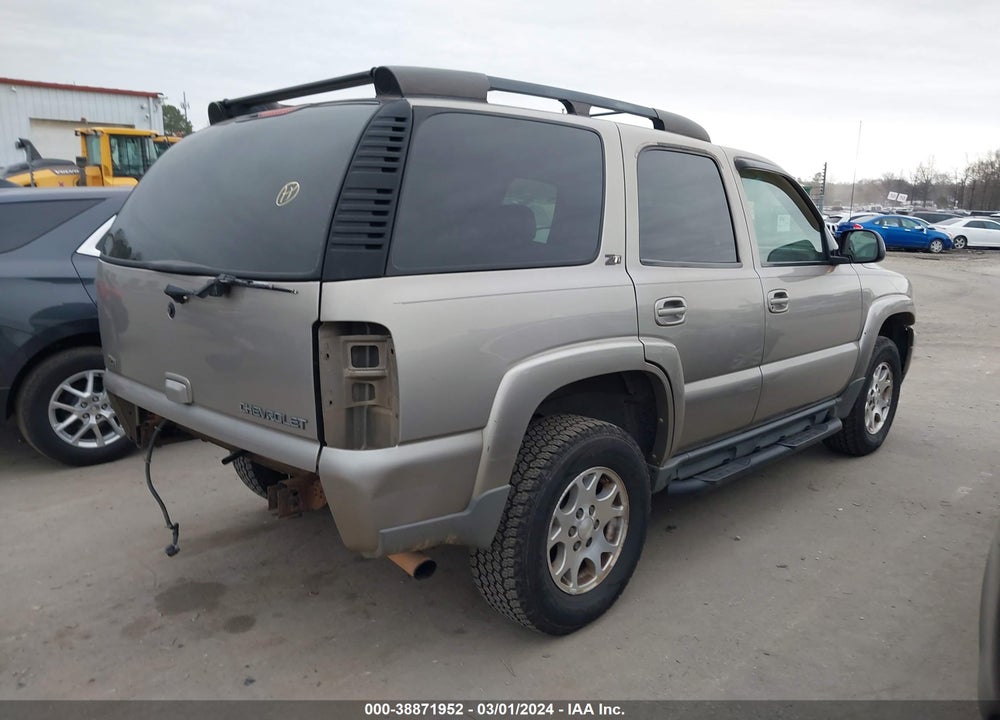 2002 CHEVROLET TAHOE Z71 VIN: 1GNEK13Z72R320471