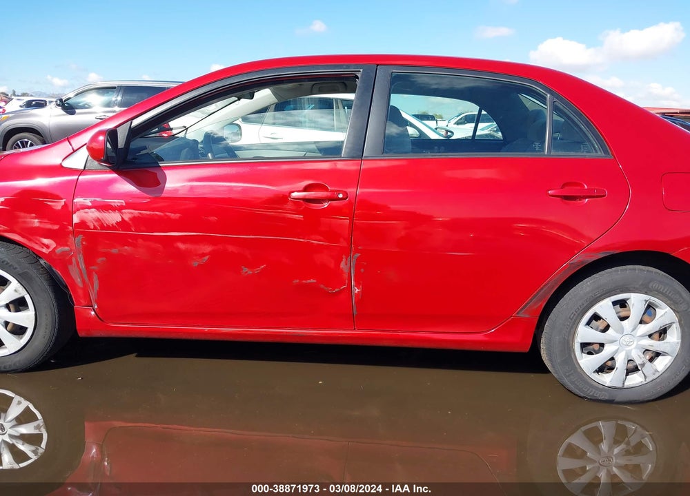 2011 TOYOTA COROLLA LE VIN: JTDBU4EE8BJ097437