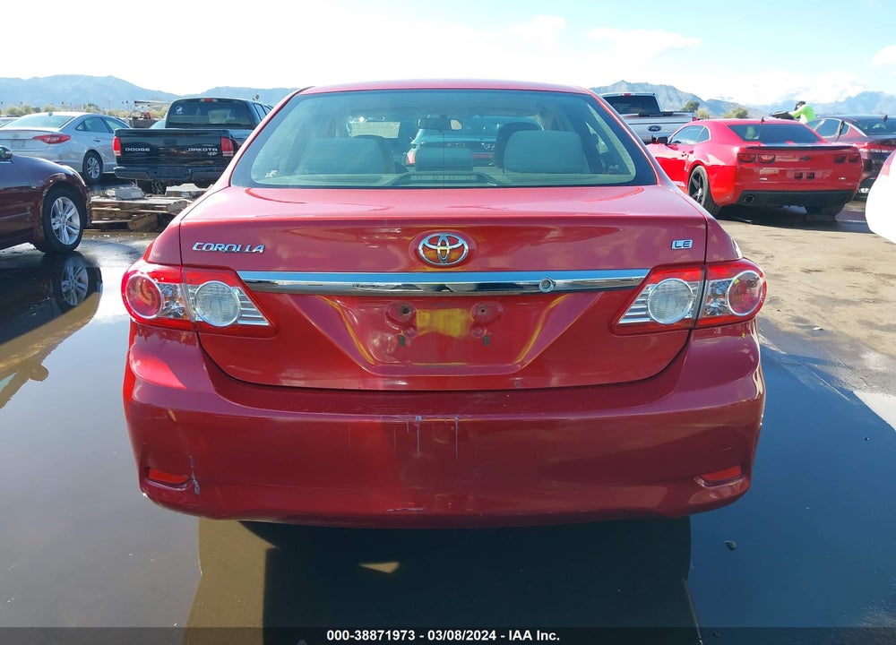 2011 TOYOTA COROLLA LE VIN: JTDBU4EE8BJ097437