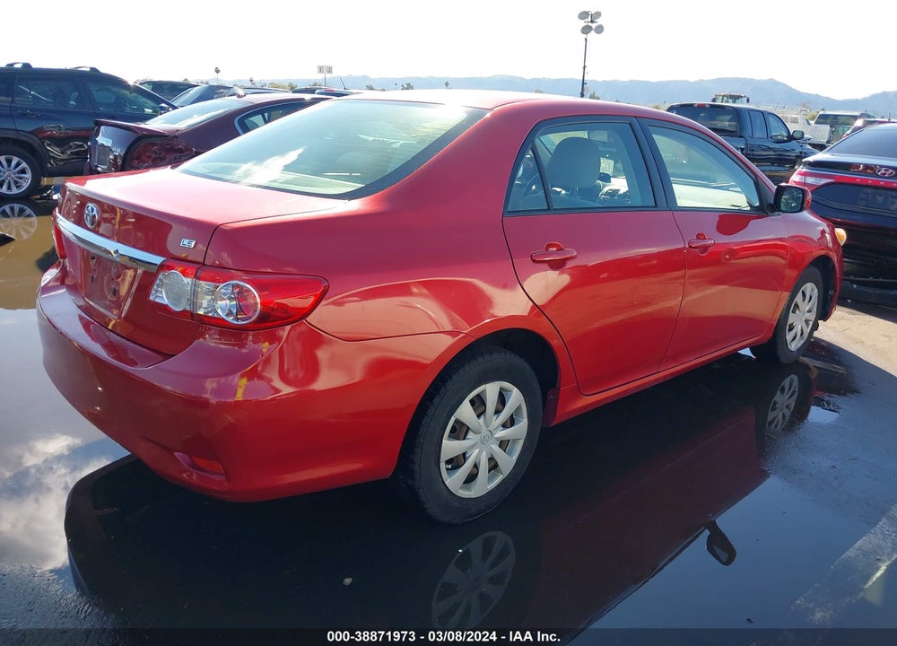 2011 TOYOTA COROLLA LE VIN: JTDBU4EE8BJ097437