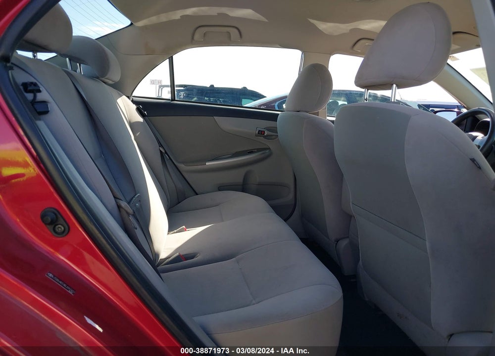 2011 TOYOTA COROLLA LE VIN: JTDBU4EE8BJ097437