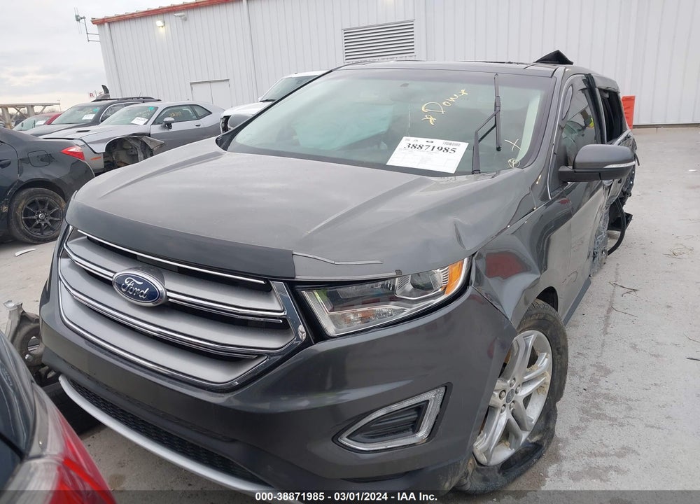 2018 FORD EDGE TITANIUM VIN: 2FMPK4K91JBB07307