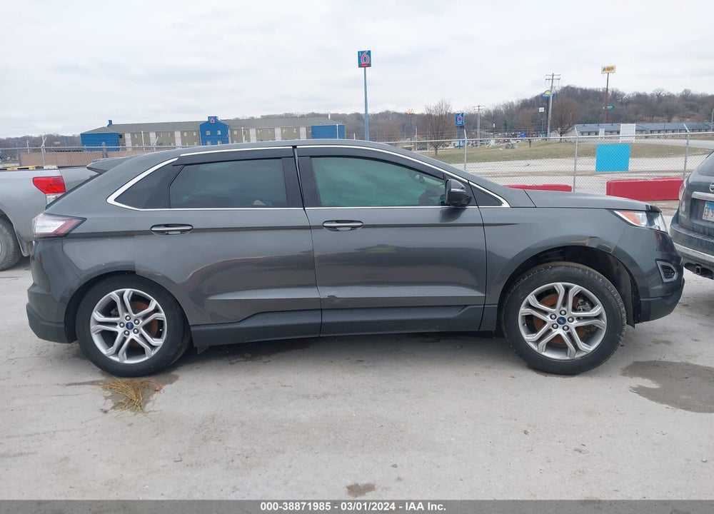 2018 FORD EDGE TITANIUM VIN: 2FMPK4K91JBB07307