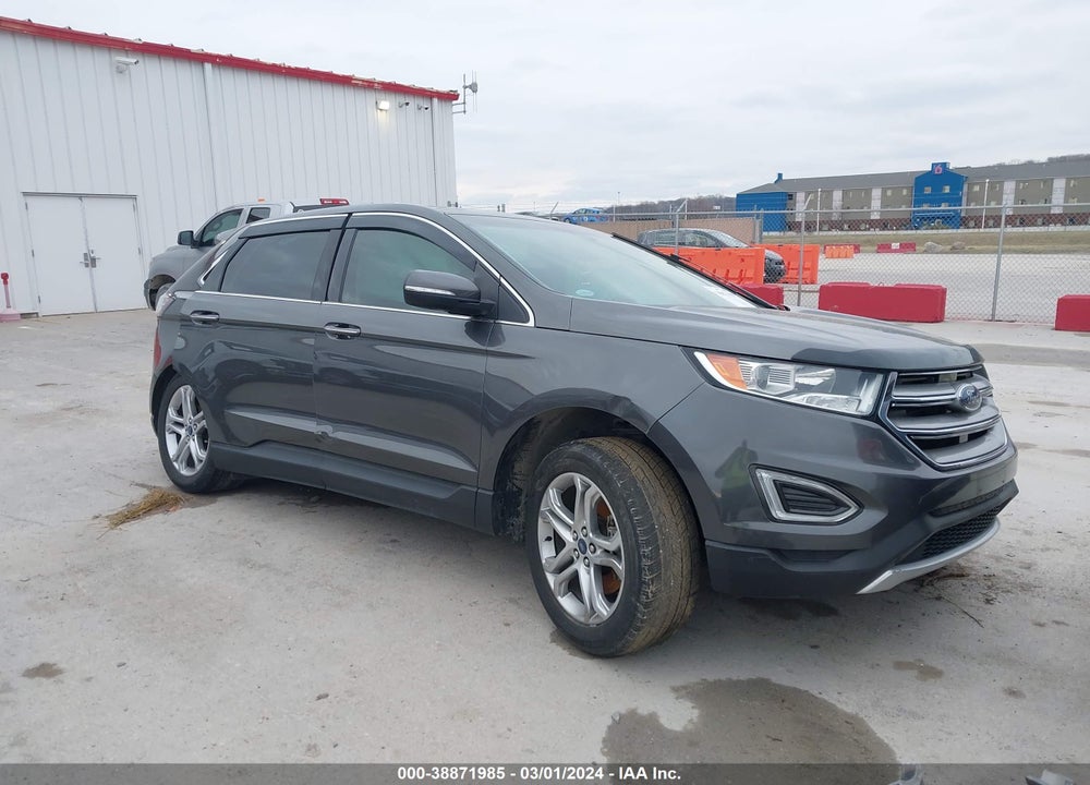2018 FORD EDGE TITANIUM VIN: 2FMPK4K91JBB07307