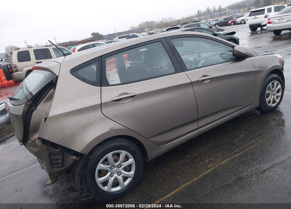 2014 HYUNDAI ACCENT GS VIN: KMHCT5AE6EU158897