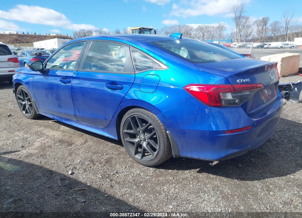 2023 HONDA CIVIC SPORT VIN: 2HGFE2F54PH511292