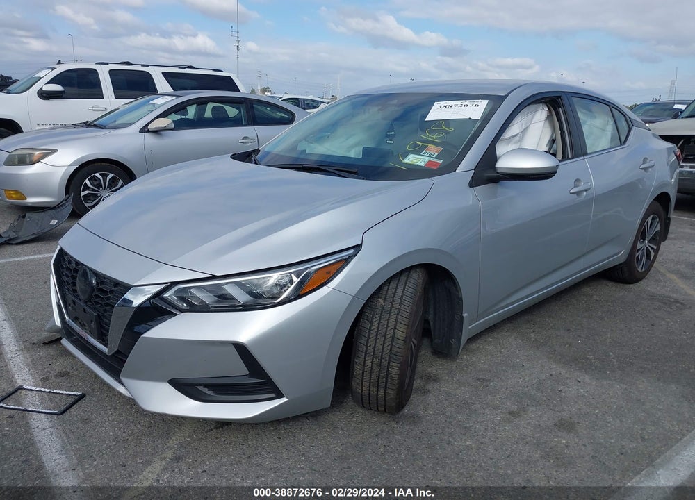 2020 NISSAN SENTRA SV XTRONIC CVT VIN: 3N1AB8CVXLY287378