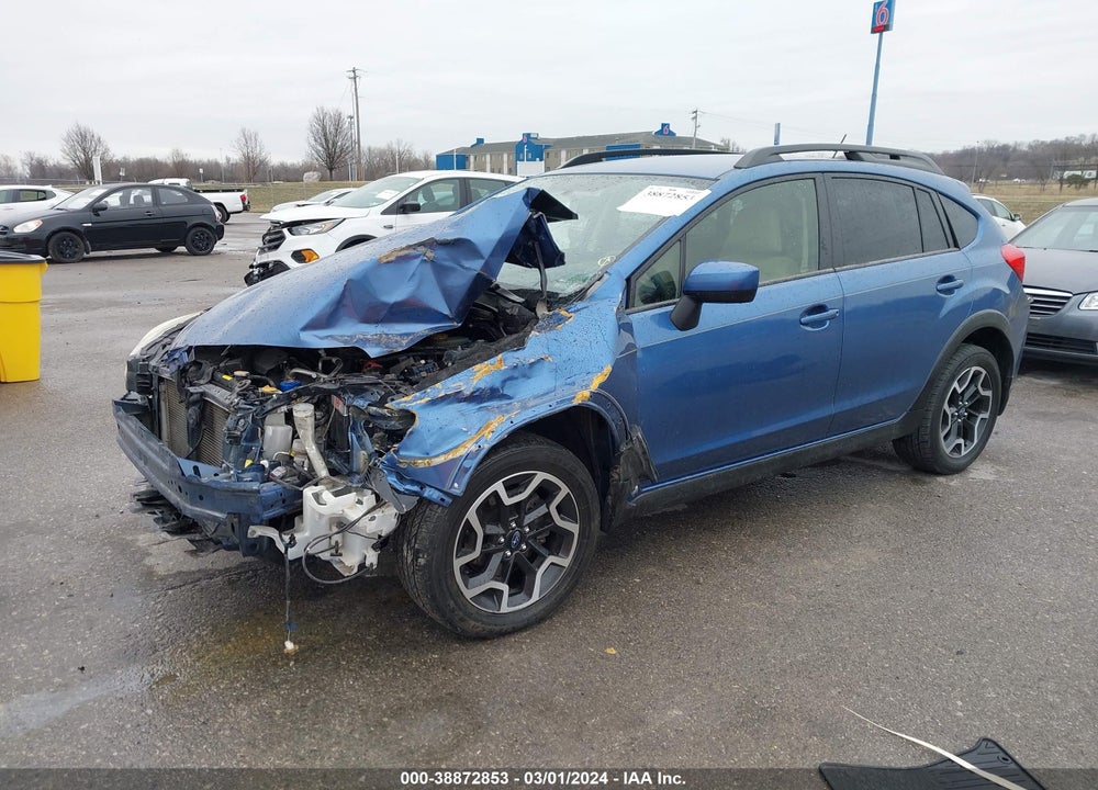 2016 SUBARU CROSSTREK 2.0I PREMIUM VIN: JF2GPABCXGH290509