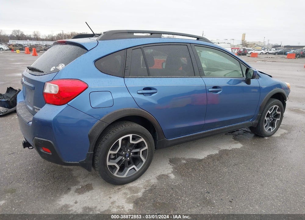 2016 SUBARU CROSSTREK 2.0I PREMIUM VIN: JF2GPABCXGH290509