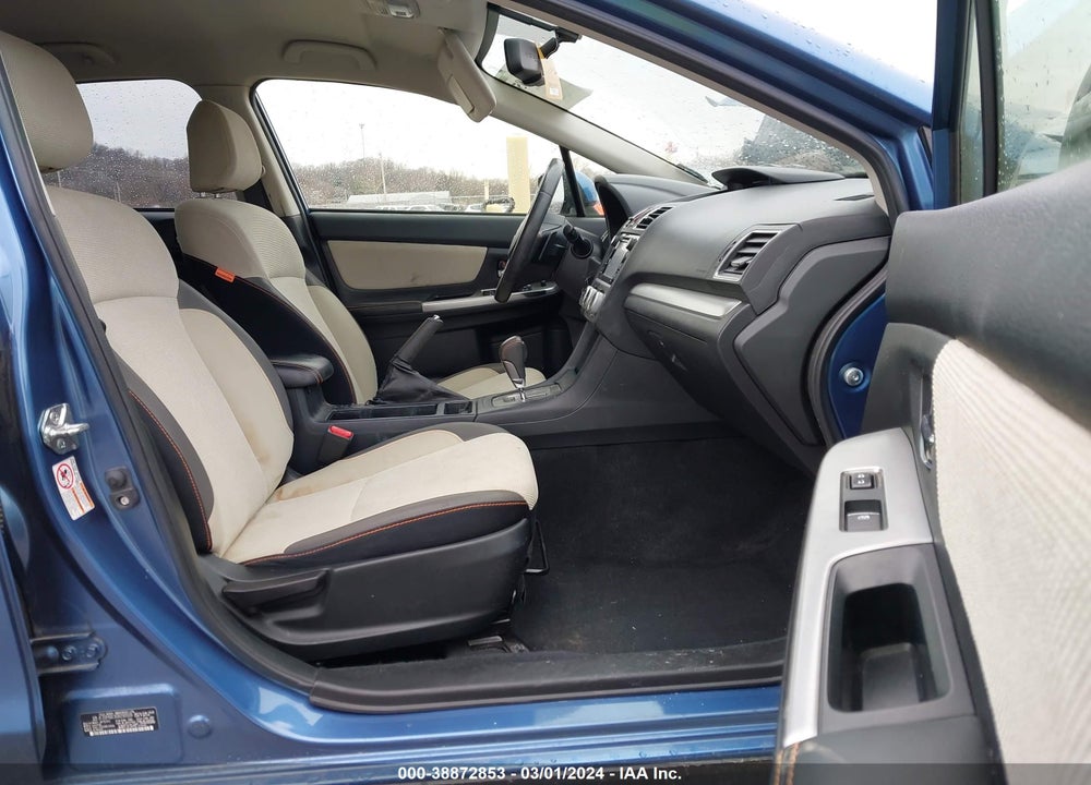2016 SUBARU CROSSTREK 2.0I PREMIUM VIN: JF2GPABCXGH290509