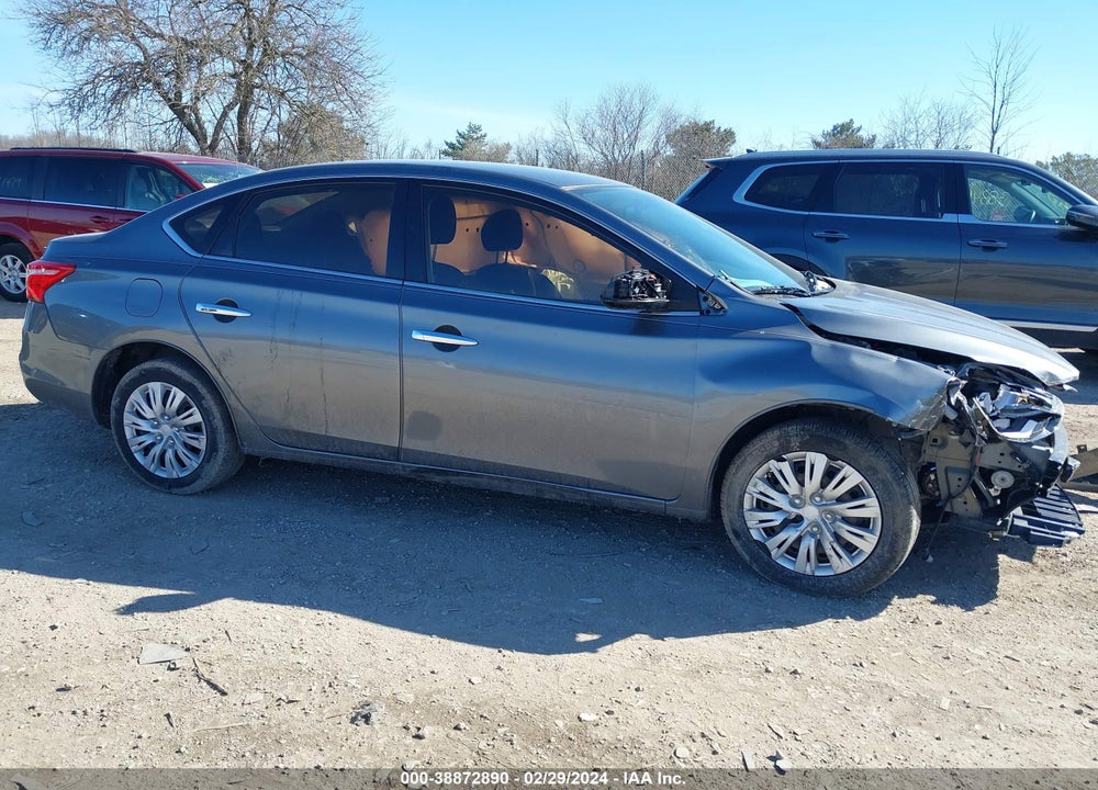 2016 NISSAN SENTRA S VIN: 3N1AB7AP7GY208964