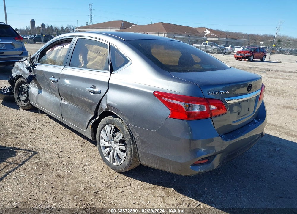2016 NISSAN SENTRA S VIN: 3N1AB7AP7GY208964