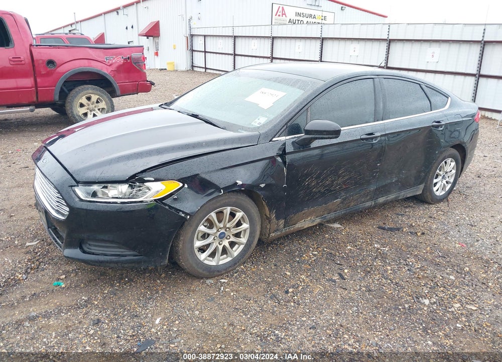 2016 FORD FUSION S VIN: 3FA6P0G70GR289826