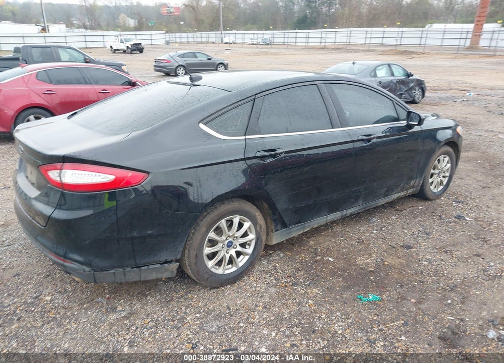 2016 FORD FUSION S VIN: 3FA6P0G70GR289826
