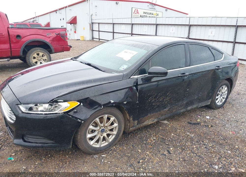 2016 FORD FUSION S VIN: 3FA6P0G70GR289826