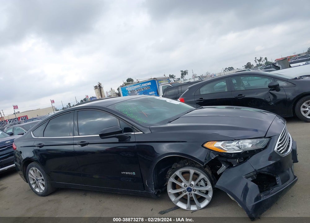 2019 FORD FUSION HYBRID SE VIN: 3FA6P0LU7KR199853