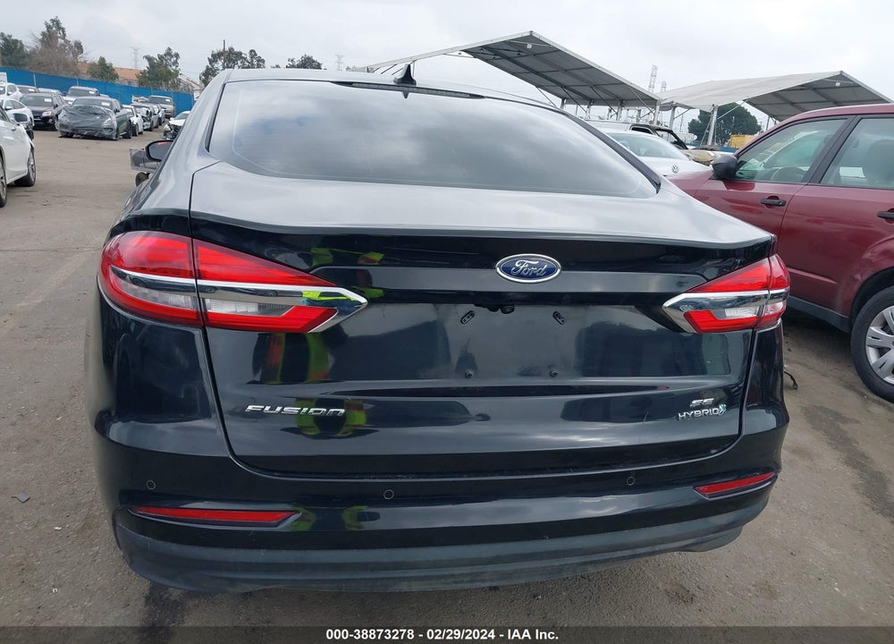 2019 FORD FUSION HYBRID SE VIN: 3FA6P0LU7KR199853