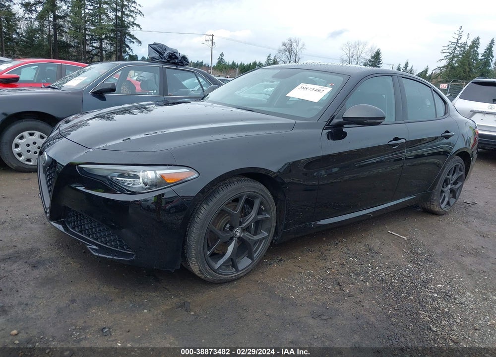 2019 ALFA ROMEO GIULIA AWD VIN: ZARFANAN0K7613900