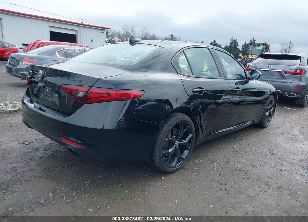 2019 ALFA ROMEO GIULIA AWD VIN: ZARFANAN0K7613900
