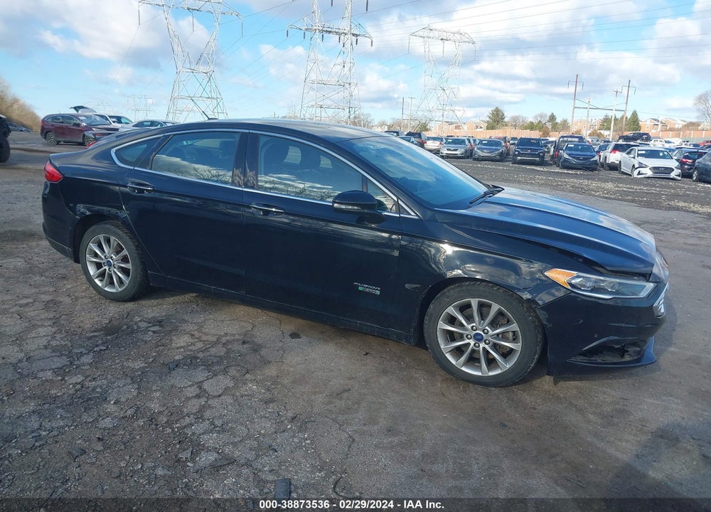 2018 FORD FUSION ENERGI SE LUXURY VIN: 3FA6P0PU7JR178848