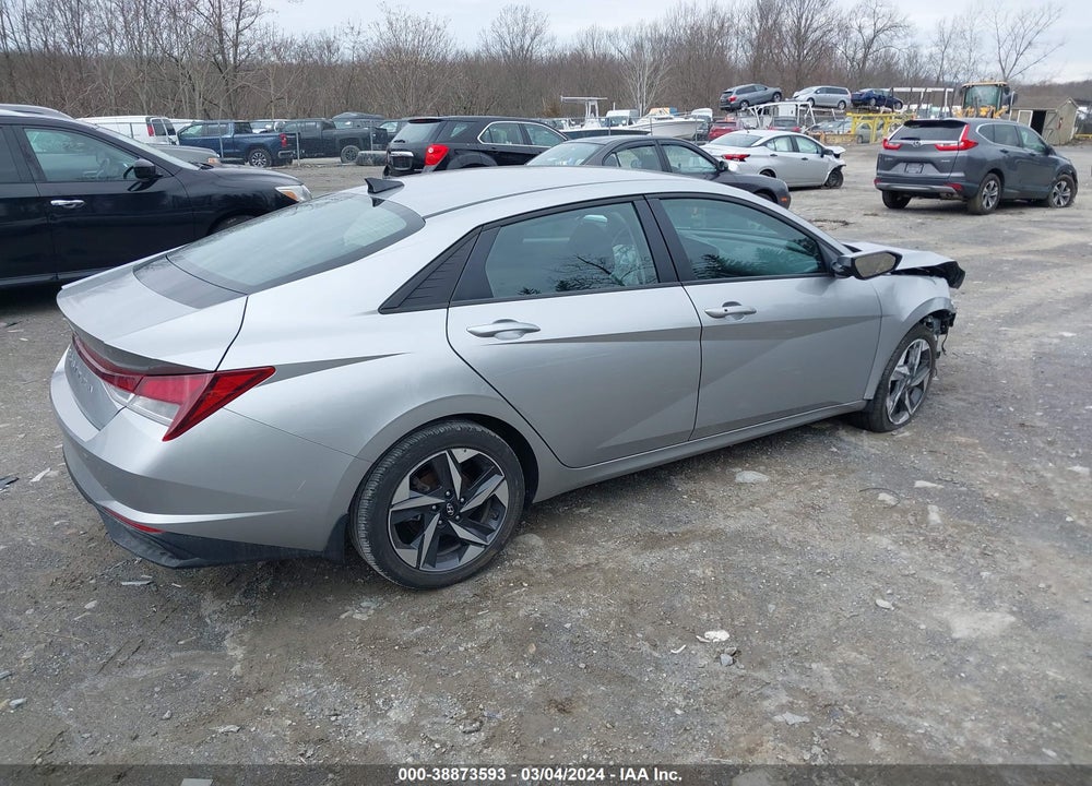 2023 HYUNDAI ELANTRA SEL VIN: 5NPLS4AG1PH107548