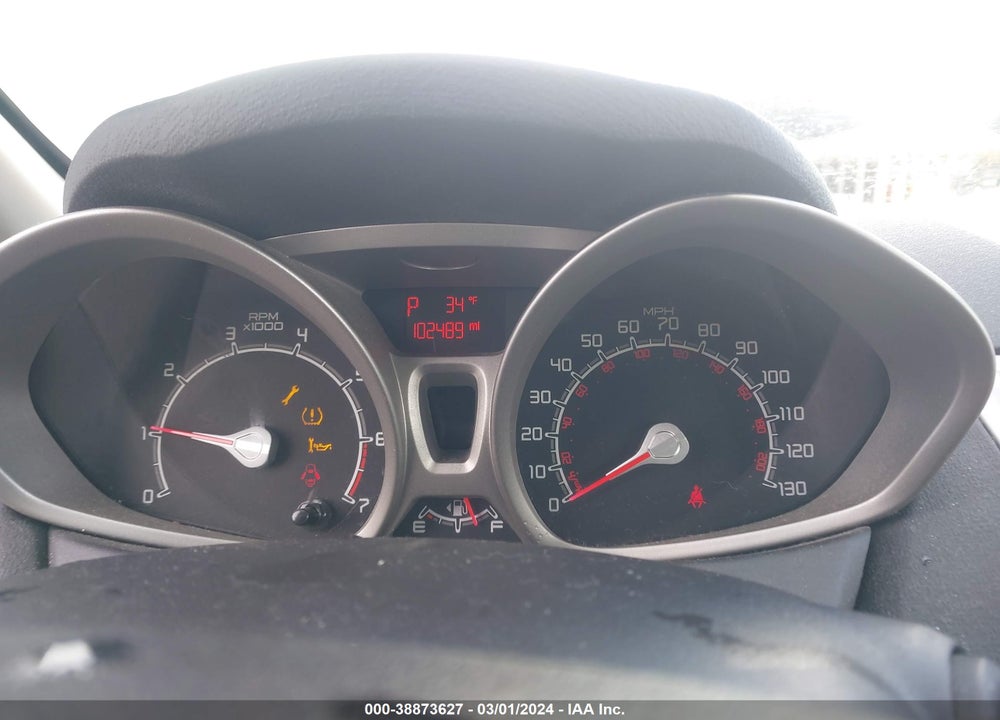 2011 FORD FIESTA SE VIN: 3FADP4EJ0BM115919