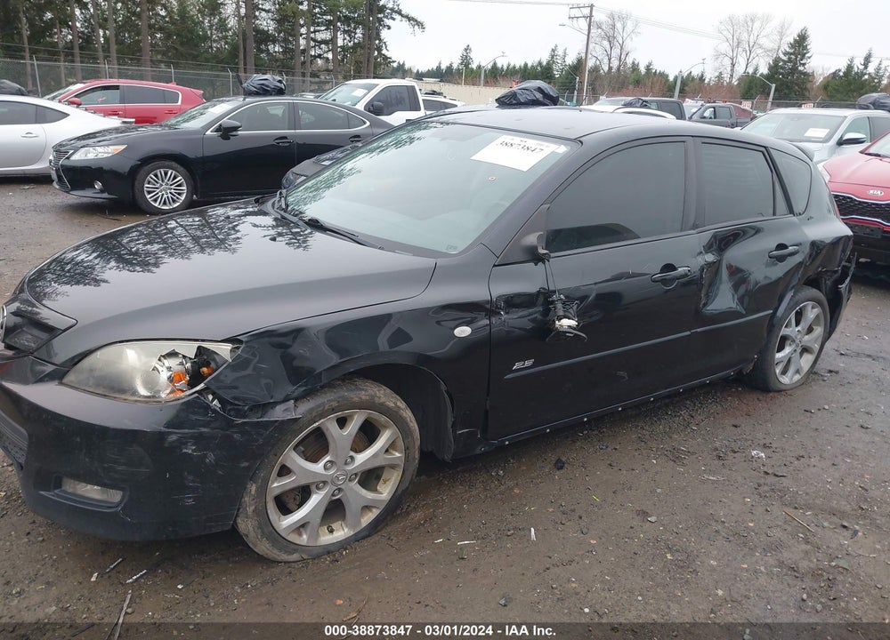 2007 MAZDA 3 S TOURING VIN: JM1BK343071659225