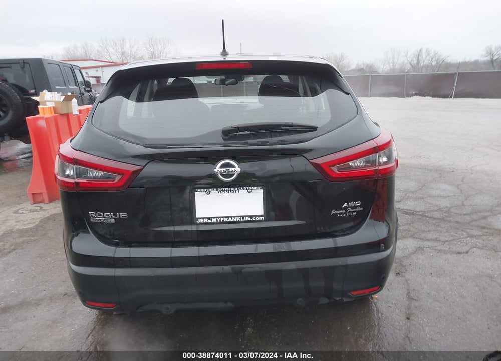 2021 NISSAN ROGUE SPORT S AWD XTRONIC CVT VIN: JN1BJ1AW2MW661291