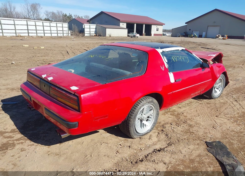 1988 PONTIAC FIREBIRD VIN: 1G2FS21E0JL219331