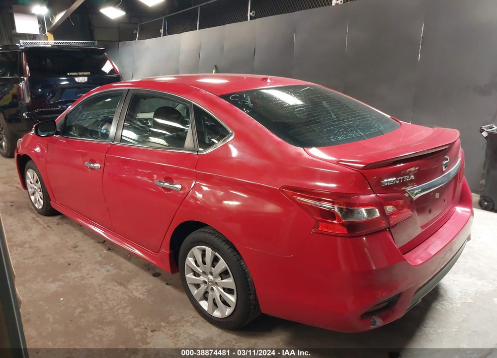 2016 NISSAN SENTRA FE+ S/S/SL/SR/SV VIN: 3N1AB7AP1GY280405