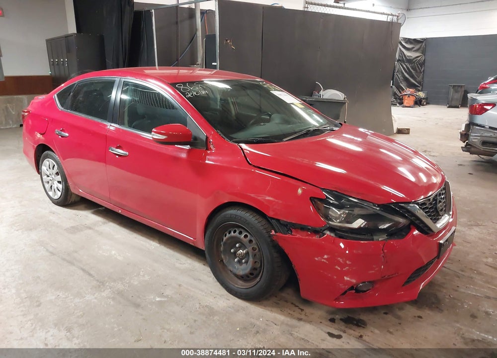 2016 NISSAN SENTRA FE+ S/S/SL/SR/SV VIN: 3N1AB7AP1GY280405