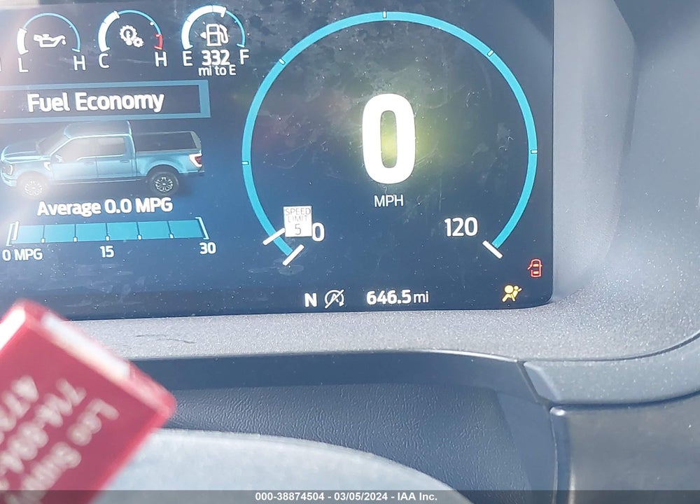 2023 FORD F-150 TREMOR VIN: 1FTEW1E83PFC93215
