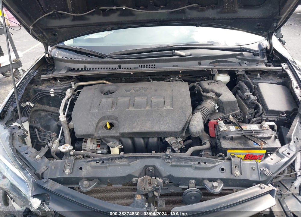2019 TOYOTA COROLLA LE VIN: 2T1BURHE5KC237349
