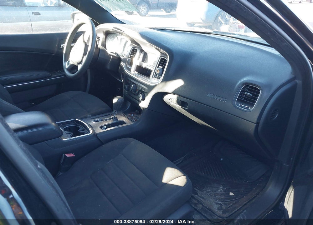 2013 DODGE CHARGER SE VIN: 2C3CDXBG7DH609872