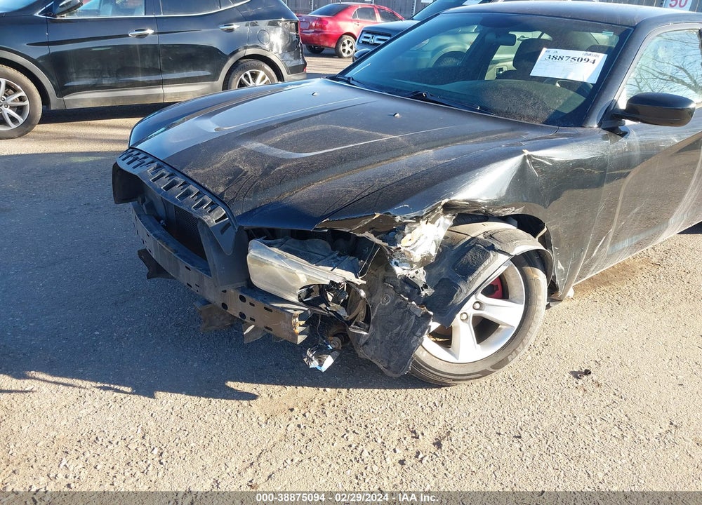 2013 DODGE CHARGER SE VIN: 2C3CDXBG7DH609872