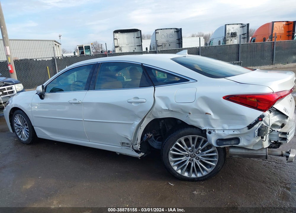 2022 TOYOTA AVALON LIMITED VIN: 4T1DZ1FB5NU076640